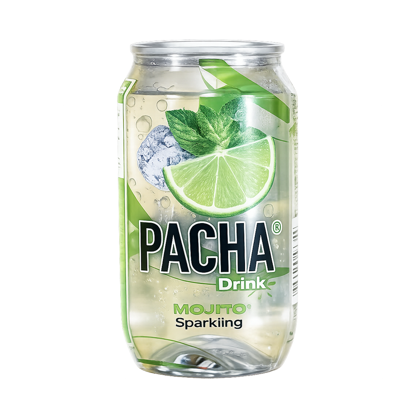 Pacha - Mojito (non alcoholic) drink can - 330ml