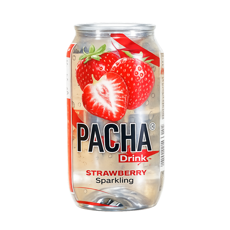 Pacha - Strawberry drink can - 330ml