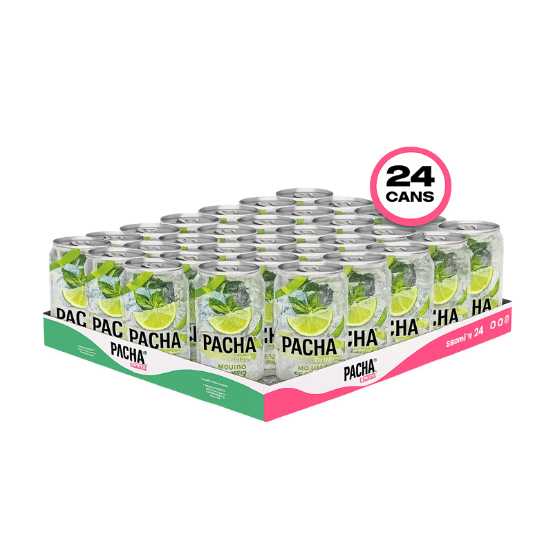 Pacha Mojito case of 24 Cans