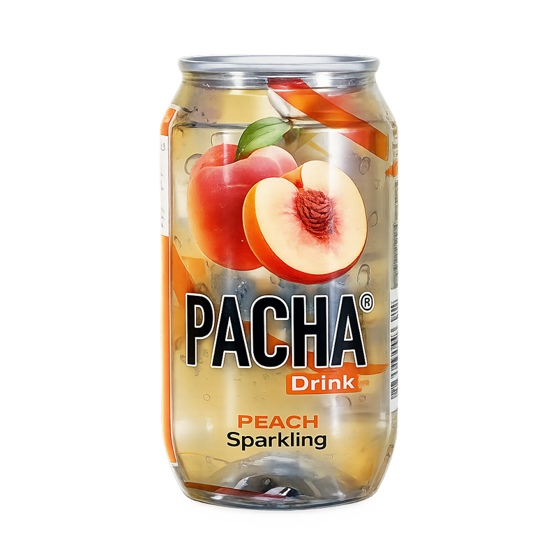 Pacha - Peach drink can - 330ml