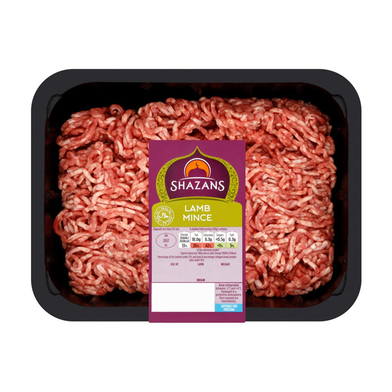 Shazans Lamb Mince 500g