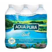 Aqua Pura Still Natural Mineral Water 6 x 1.5L