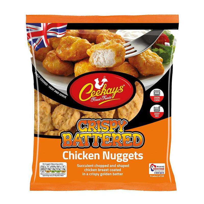 Ceekays Crispy Battered Chicken Nuggets 600g