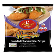 Ceekays HomeStyle Breaded Chicken Fillets Strips 500g