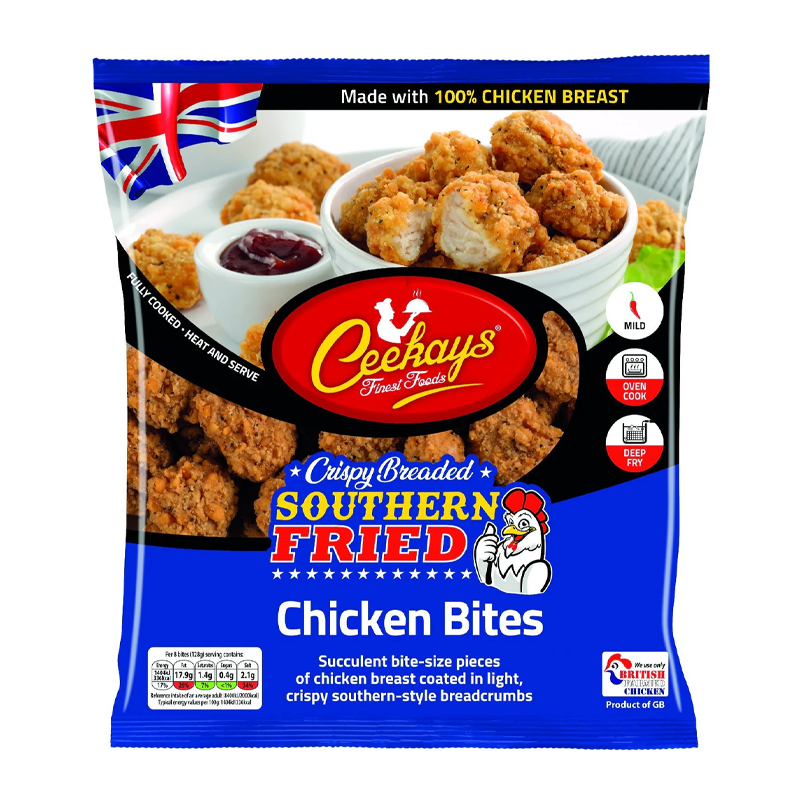 Ceekays Crispy Breaded Southern Fried Chicken Bites 500g