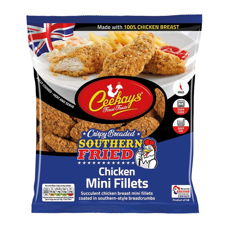 Ceekays Southern Fried Chicken Mini Fillets 500g