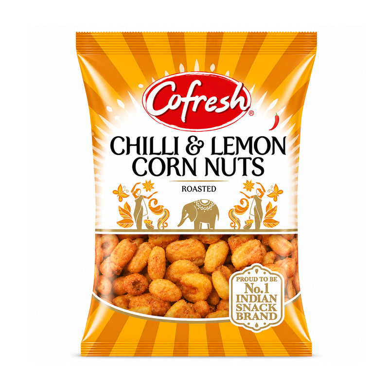 Cofresh Crunchy Corn Nuts Chilli & Lemon 175G