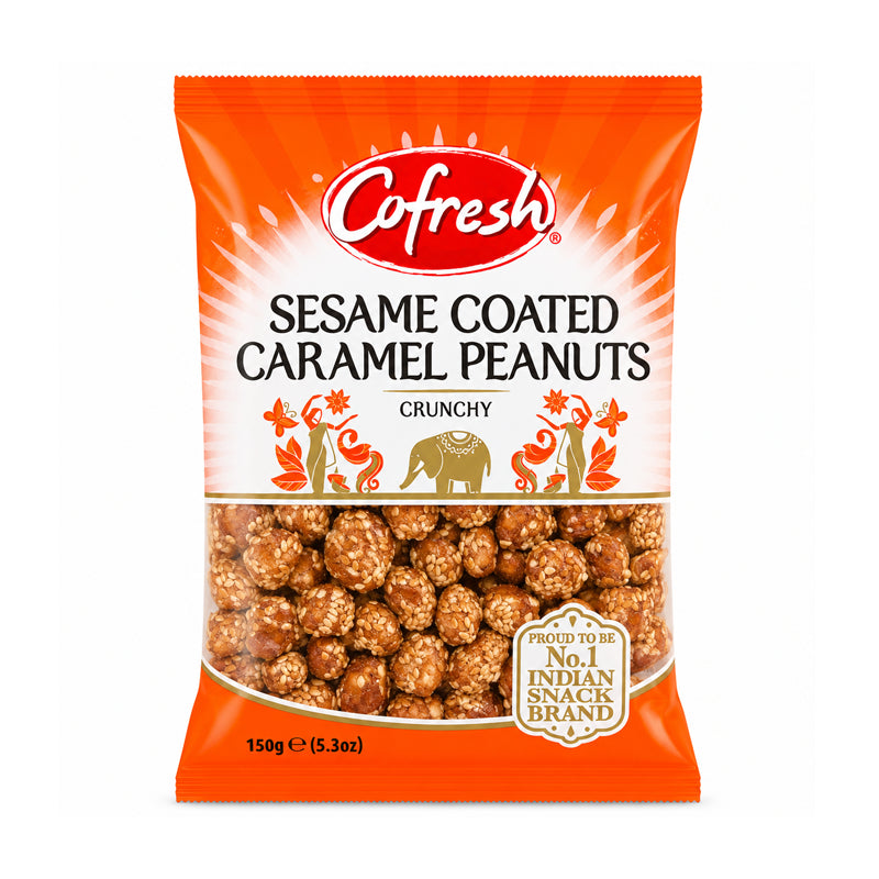 Cofresh Sesame Coated Caramel Peanuts 150g