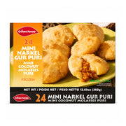 Crown Farms Narkeli Ghur Mini Coconut Puri 20pcs