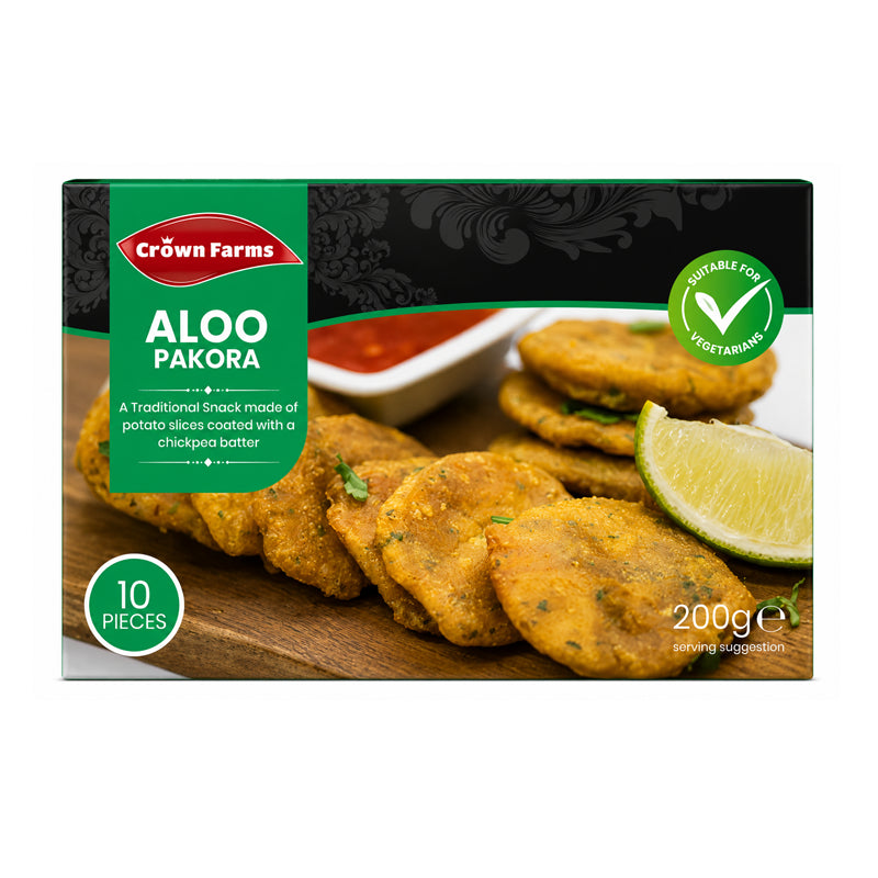 Crown Farms Aloo Pakora 10pcs