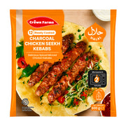 Crown Farms Charcoal Chicken Seekh Kebab 12pc