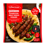 Crown Farms Charcoal Meat Seekh Kebab 12pc