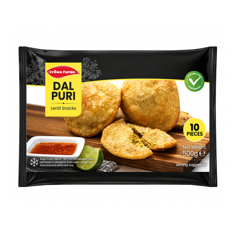 Crown Farms Dal Puri 10pcs