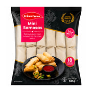 Crown Farms Meat Spring Rolls 18Pc