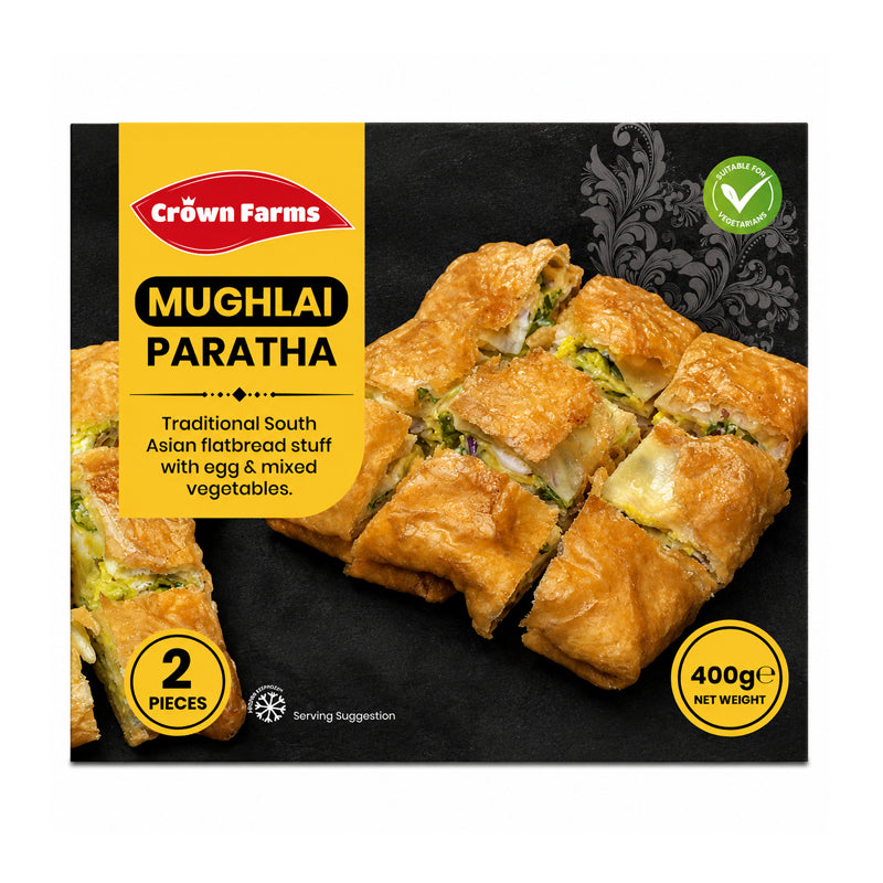 Crown Farms Mughlai Paratha 2pcs