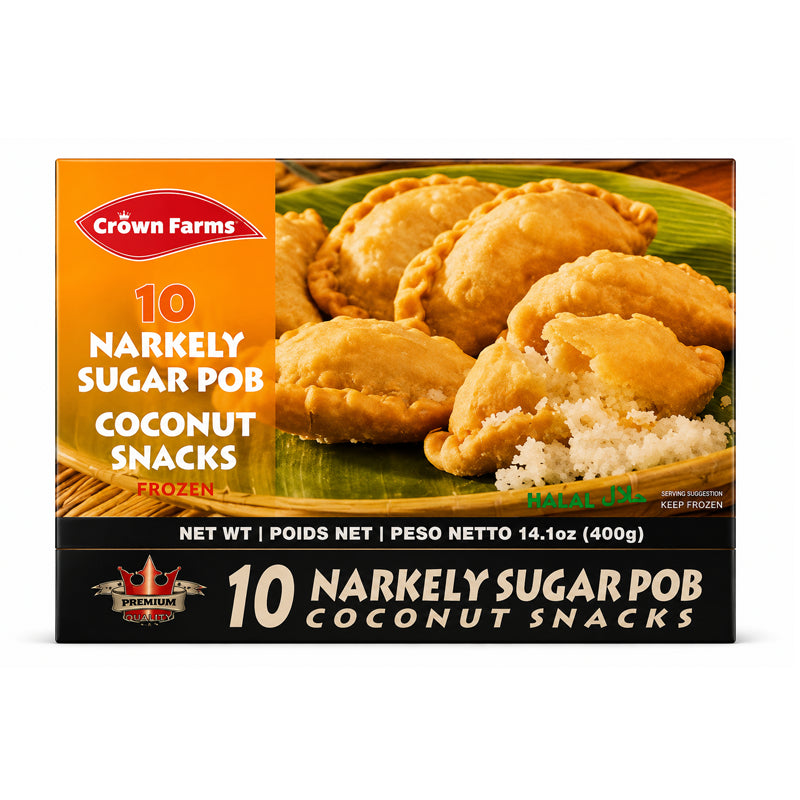 Crown Farms Sweet Coconut Pob 10pcs