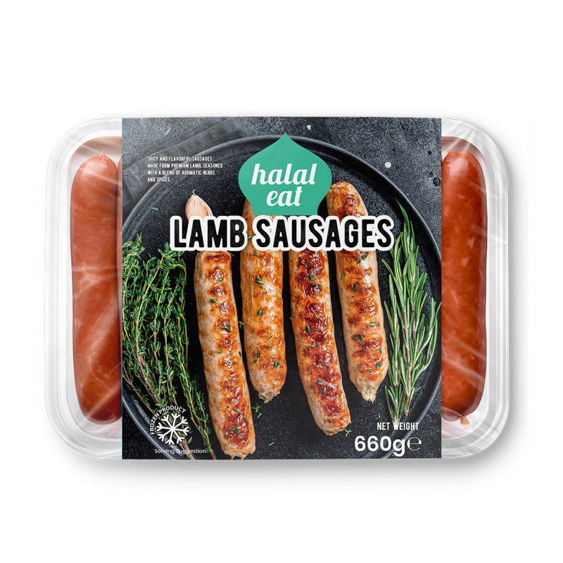 Halal Eat Lamb Sausages 660g