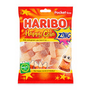 Halal Haribo Happy Cola Zing Sweets, 100g