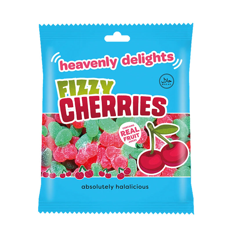 Heavenly Delights Fizzy Cherries - 70gr Pack