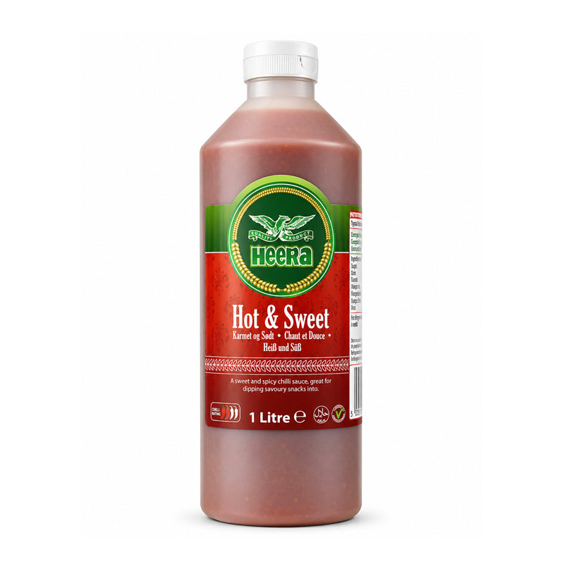 Heera Hot & Sweet Sauce 1L