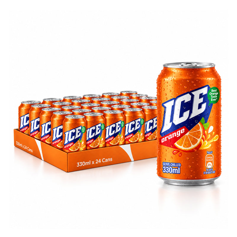 Ice Orange 330ml x 24 Cans