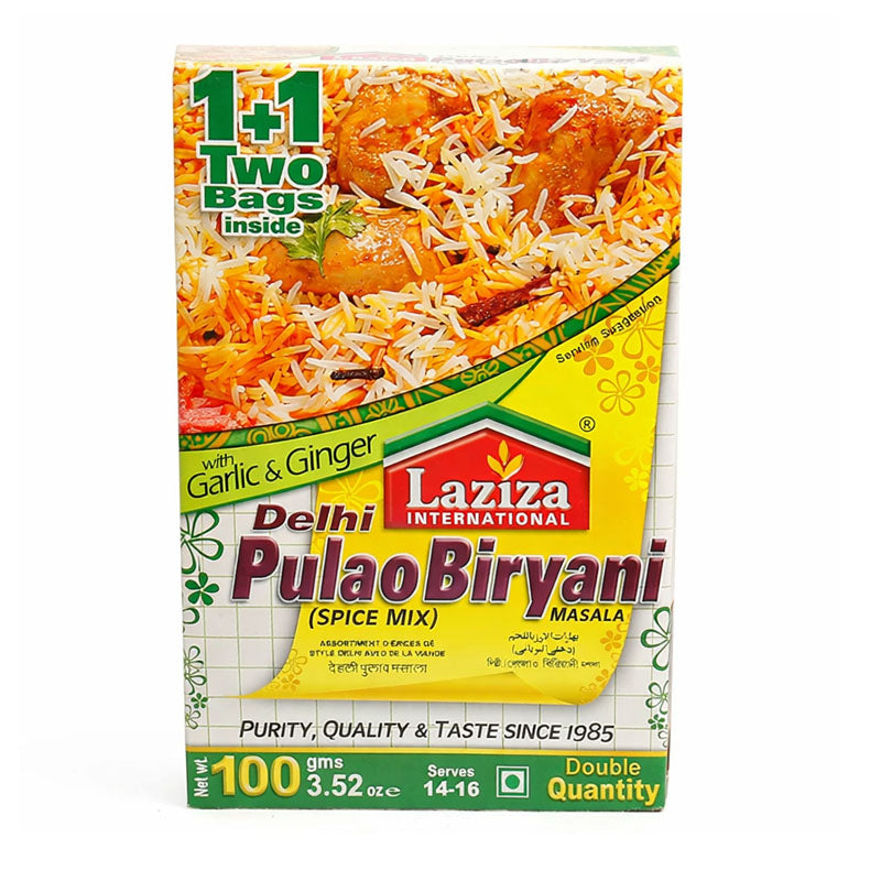 Laziza Delhi Pulao Biryani Masala 100g