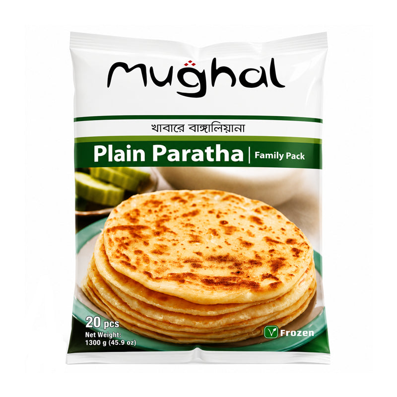 Mughal Frozen Plain Paratha 20 Pcs