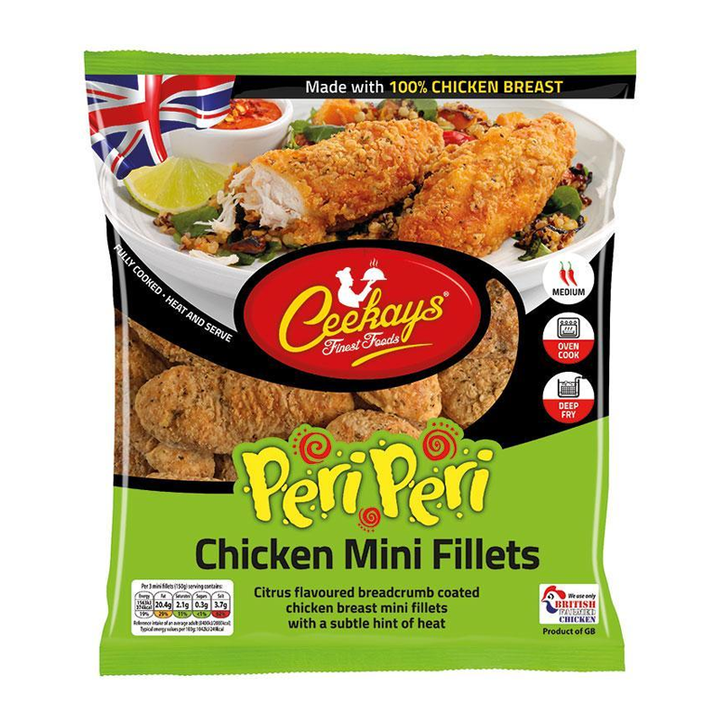 Ceekays Peri Peri Mini Fillets, 500g