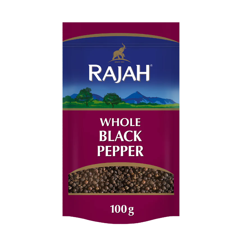 Rajah Whole Black Pepper