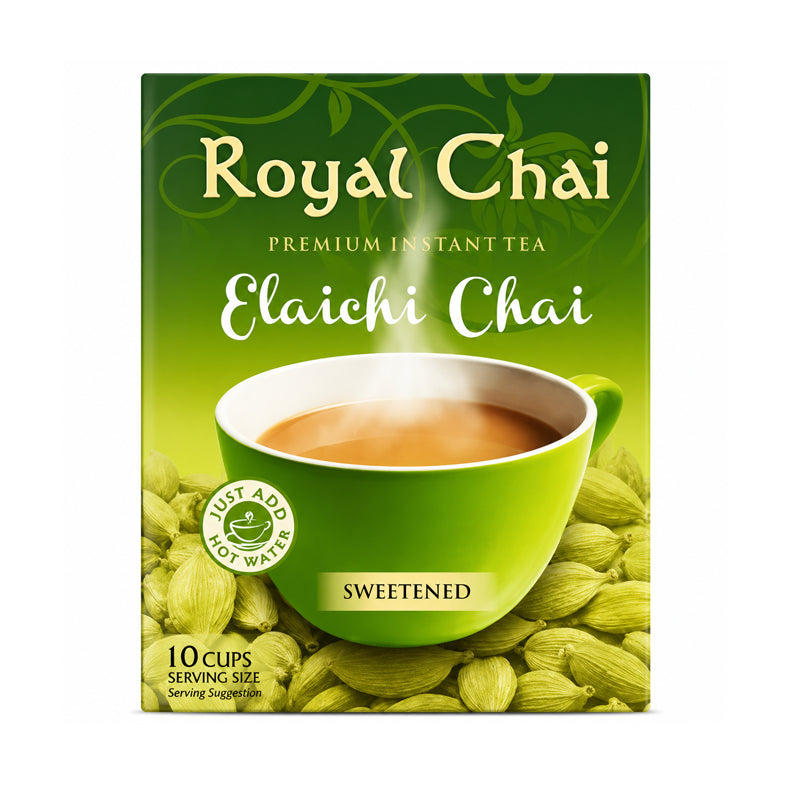 Royal Premium Instant Tea Elaichi Chai Sweetened 220g