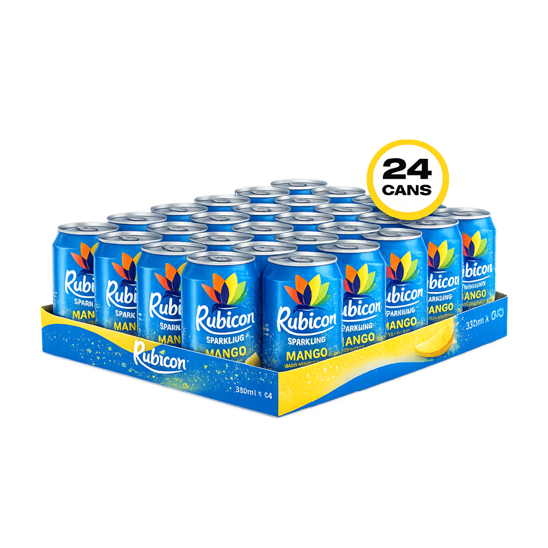 Rubicon Mango 330ml case of 24 cans