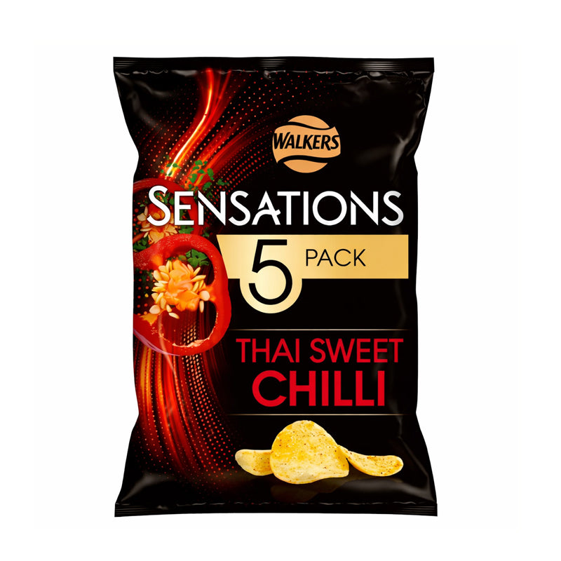 Sensations Thai Sweet Chilli Multipack Crisps 5pk