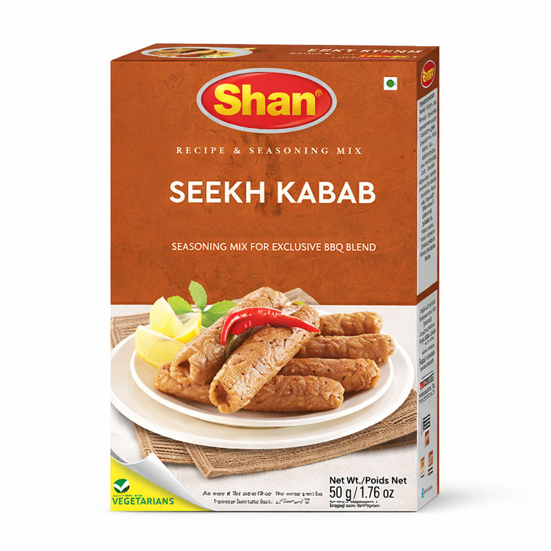 Shan Seekh Kabab Seasoning Mix 50g
