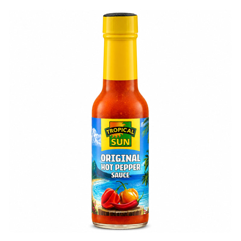 Tropical Sun Hot Pepper Sauce - Original 150ml