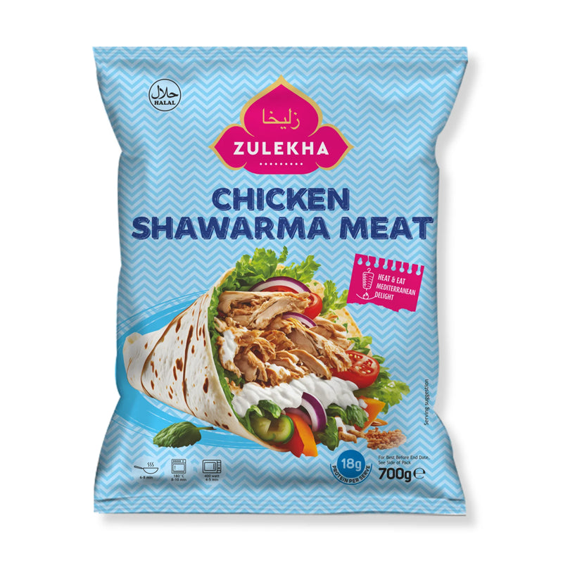 Zulekha Chicken Shawarma Meat 700g