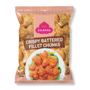 Zulekha Crispy Battered Fillet Chunks 700g