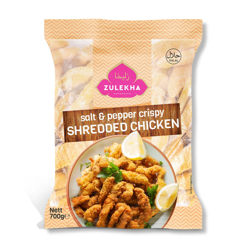 Zulekha Salt and Pepper Crispy Shredded Chicken 700g